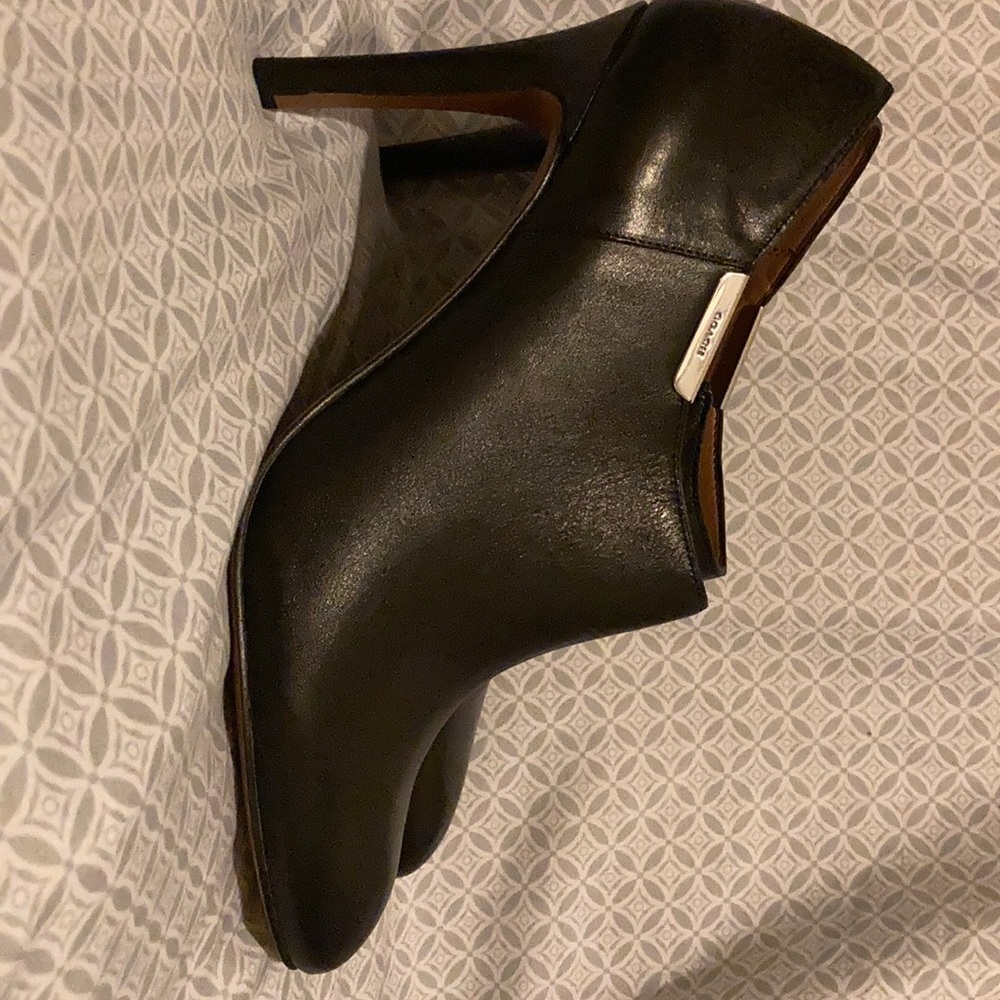 Coach Booties with heel